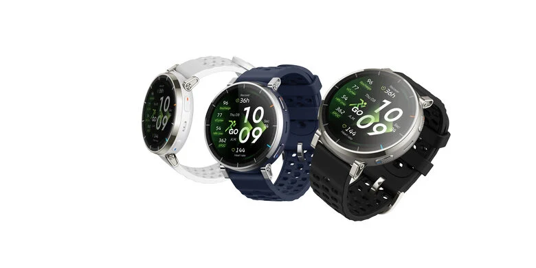 Amazfit Active 3 3,35 cm (1.32") AMOLED Digitale 466 x 466 Pixel Touch screen Oro GPS (satellitare)