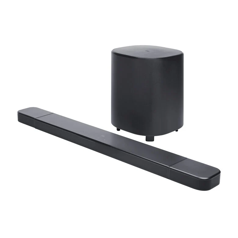 JBL Bar 800 MK2, Soundbar Bluetooth a 7.1 Canali per TV con Altoparlanti Rimovibili, Subwoofer da 10”, Audio Surround Dolby Atmos, HDMI eARC, Wi-Fi, Video 4K, PureVoice 2.0 e MultiBeam 3.0,
