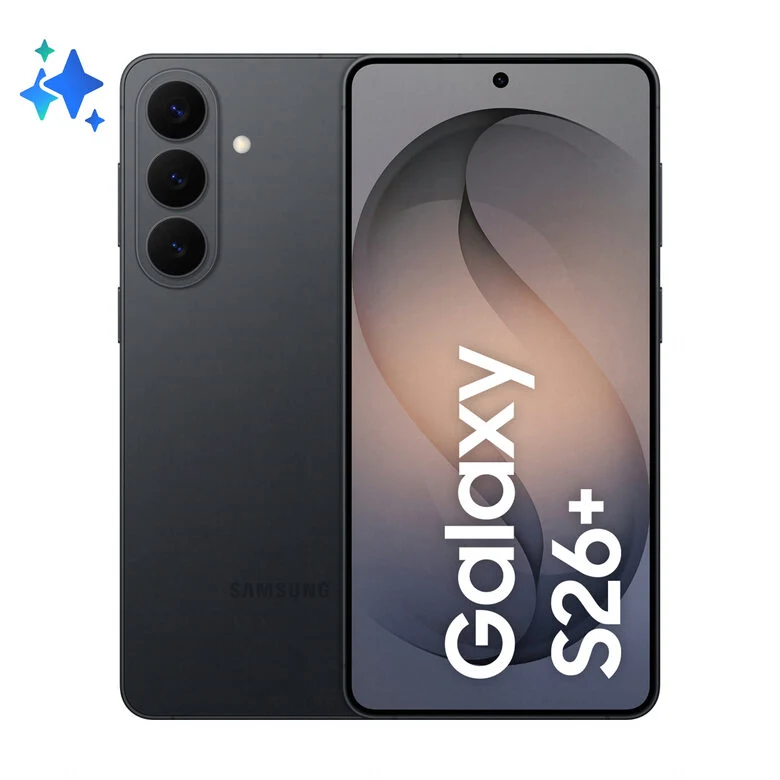 Samsung Galaxy S26+ Smartphone AI, 256GB, Processore avanzato, Assistente Foto, Creative Studio, Camera 50 MP, 4900 mAh, Black