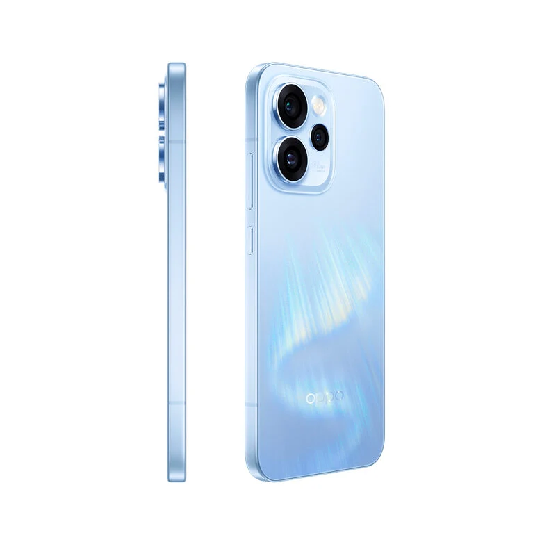 OPPO Reno15 Pro Smartphone 5G Aurora Blue Box