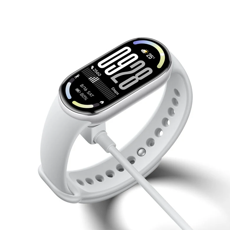 Xiaomi Band 10 AMOLED Braccialetto per rilevamento di attività 4,37 cm (1.72") Argento