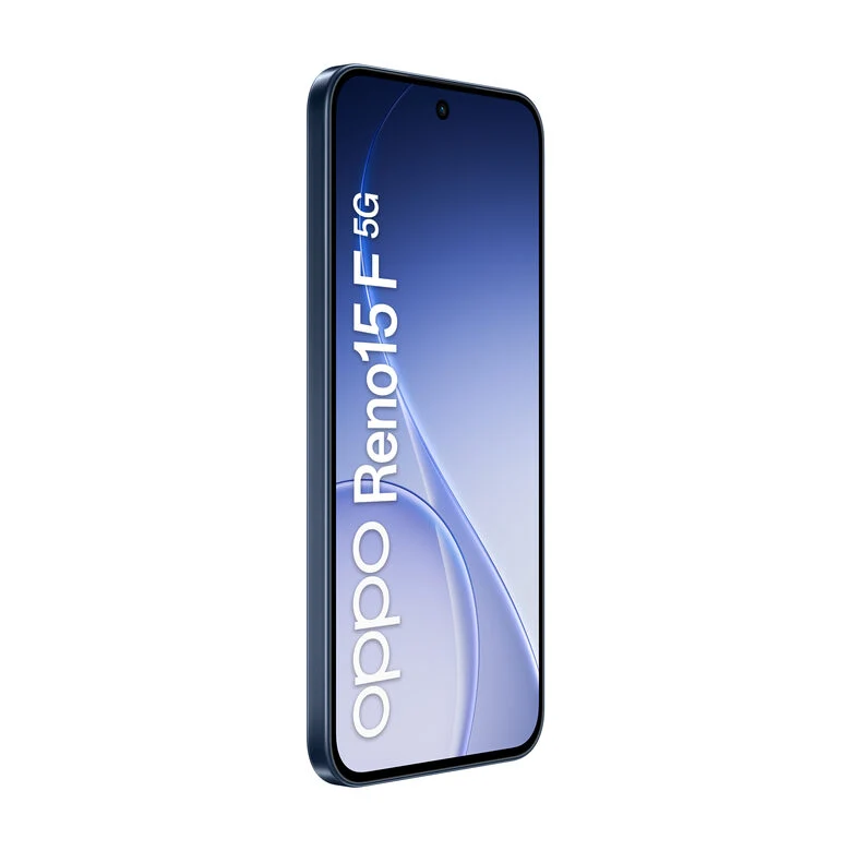 OPPO Reno15 F 5G AI Smartphone, Tripla fotocamera 50+8+2MP, Selfie 50MP, Display 6.57” 120HZ AMOLED FHD+, 6500mAh, RAM 8GB(Esp2GB/4GB/8GB)+ROM 256GB [Versione Italia], Twilight Black