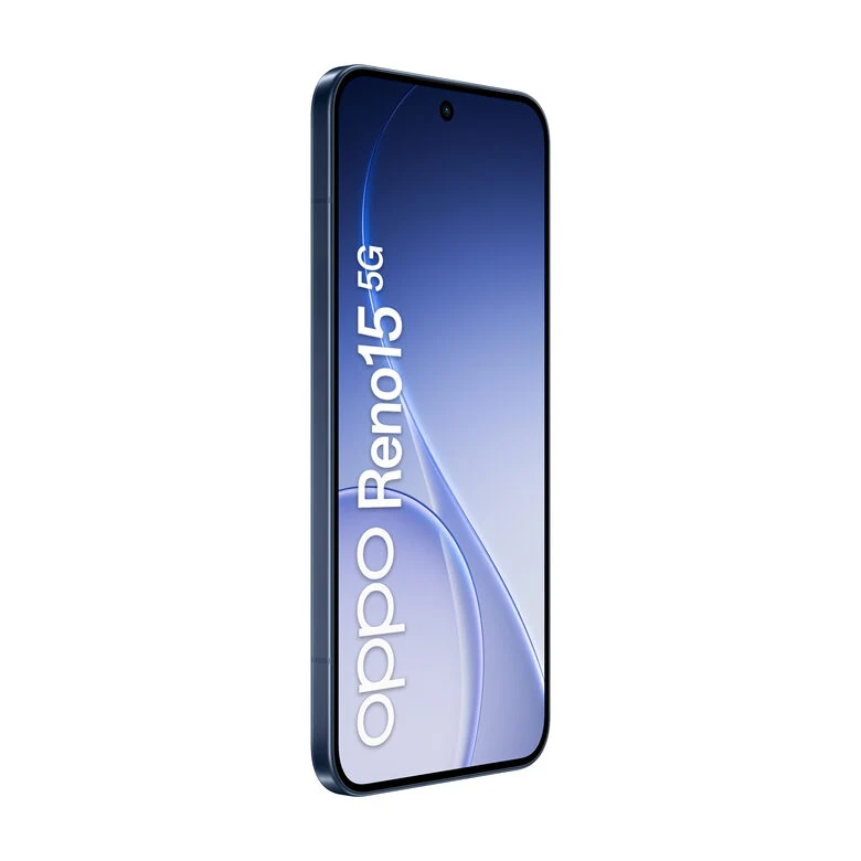 OPPO Reno15 5G AI Smartphone, Tripla fotocamera 50+50+8MP, Selfie 50MP, Display 6.59” 120HZ AMOLED FHD+, 6500mAh, RAM 8GB(Esp2GB/4GB/8GB)+ROM 512GB [Versione Italia], Twilight Black