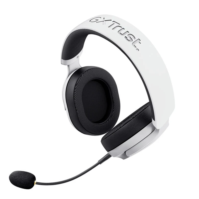 Trust GXT 499 Forta Auricolare Con cavo e senza cavo A Padiglione Gaming Bianco