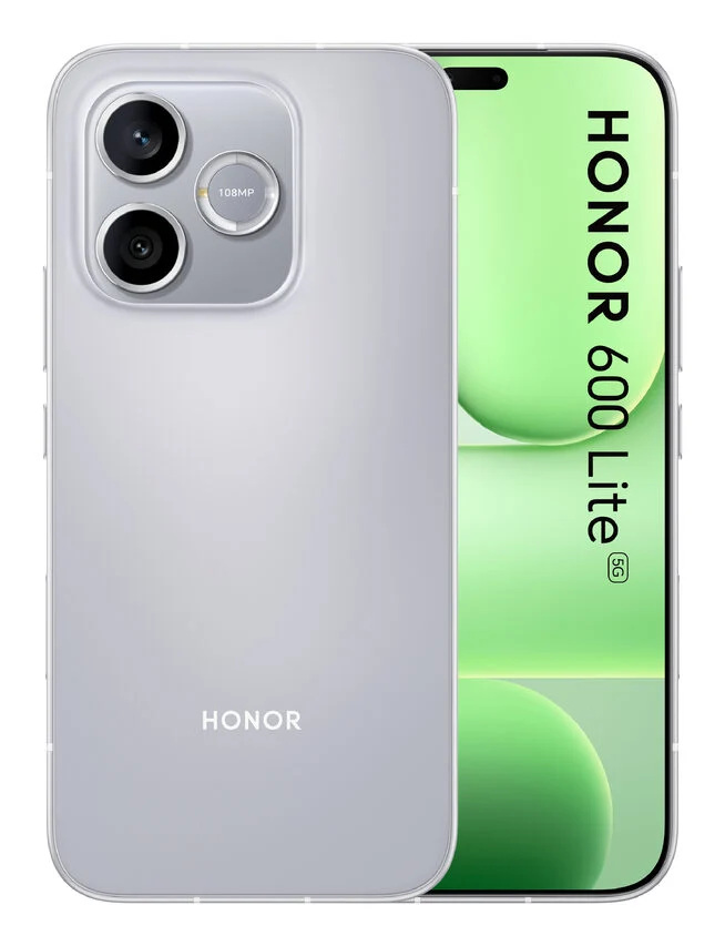 Honor BUNDLE 600 LITE 256GB V GREY+WATCH 2i BLACK 16,8 cm (6.6") Doppia SIM 5G USB tipo-C 16 GB 6520 mAh Grigio