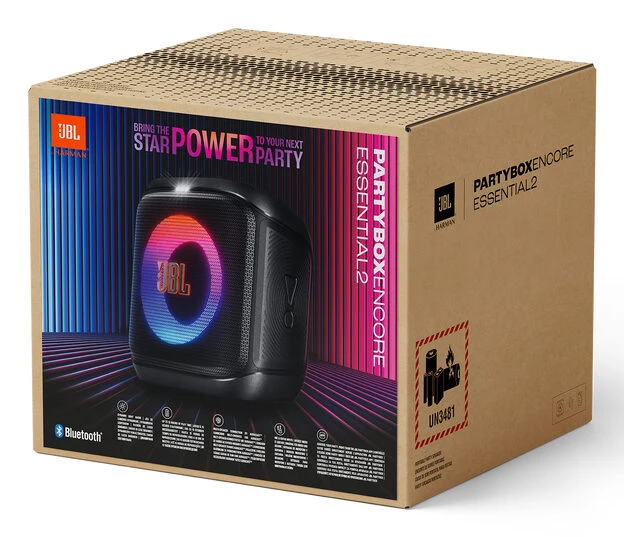 JBL PartyBox Encore Essential 2 Altoparlante da festa Nero 100 W