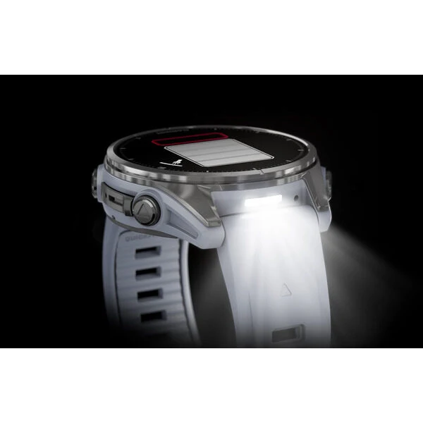 Garmin Fenix 8 3,3 cm (1.3") AMOLED 43 mm Digitale 416 x 416 Pixel Touch screen Argento Wi-Fi GPS (satellitare)