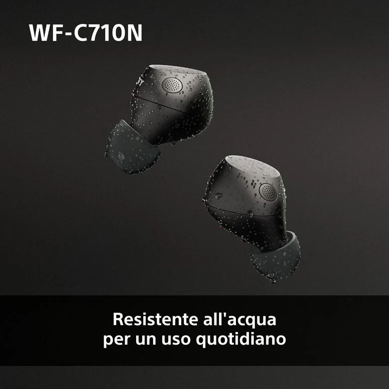 Sony WFC710NB.CE7 cuffia e auricolare True Wireless Stereo (TWS) In-ear Musica e Chiamate USB tipo-C Bluetooth Nero