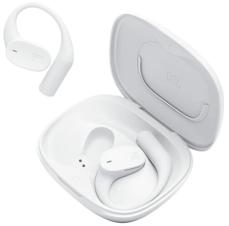 JBL Sense Lite Cuffie Open-Ear True Wireless con Archetto, colore Bianco