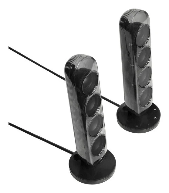 Harman Kardon Set altoparlanti pc Soundsticks 5 Clear black 190W HKSOUNDSTK5BEP