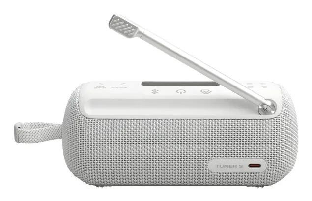 JBL TUNER 3 Portatile Analogico e digitale Bianco
