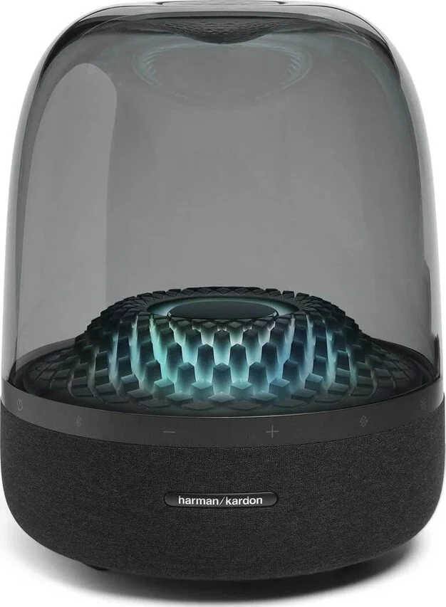 Harman/Kardon Aura Altoparlanti Studio 4 Nero, Trasparente Wireless 100 W