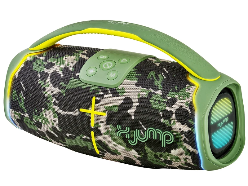 X JUMP Altoparlante Amplificato 60W Wireless TWS XJ 150 Verde Militare
