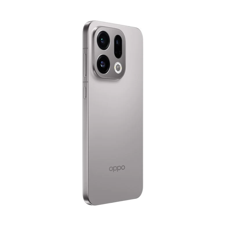 OPPO Find X9 5G AI Smartphone, Tripla Fotocamera 50+50+50MP, Selfie 32MP, Display 6.59” 120HZ AMOLED 1.5K, 7025mAh, RAM 12GB(Esp4GB/8GB/12GB)+ROM 512GB, [Versione Italia], Titanium Grey