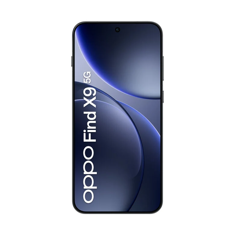 OPPO Find X9 5G AI Smartphone, Tripla Fotocamera 50+50+50MP, Selfie 32MP, Display 6.59” 120HZ AMOLED 1.5K, 7025mAh, RAM 12GB(Esp4GB/8GB/12GB)+ROM 512GB, [Versione Italia], Space Black
