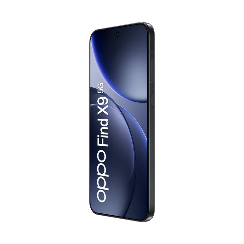 OPPO Find X9 5G AI Smartphone, Tripla Fotocamera 50+50+50MP, Selfie 32MP, Display 6.59” 120HZ AMOLED 1.5K, 7025mAh, RAM 12GB(Esp4GB/8GB/12GB)+ROM 512GB, [Versione Italia], Space Black