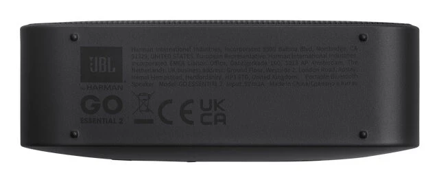 JBL Go Essential 2 Altoparlante portatile e per feste Nero 3,1 W