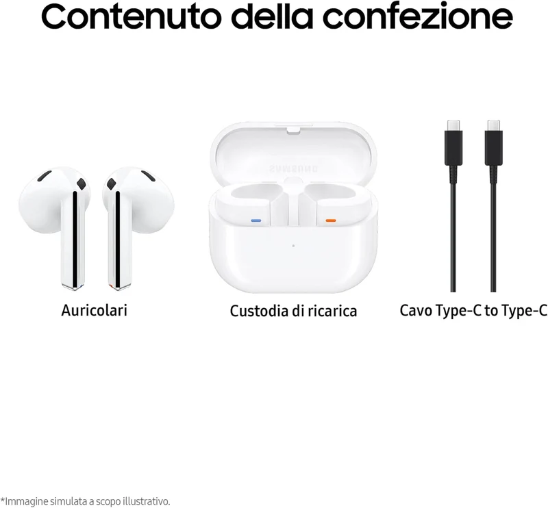 Samsung Galaxy Buds3 Auricolari True Wireless