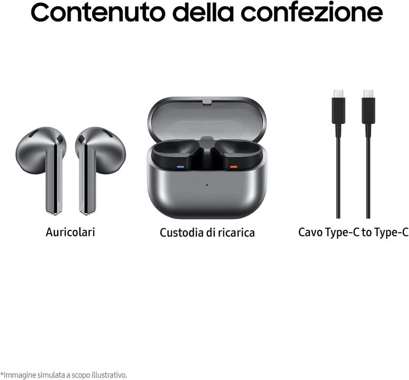 Samsung Galaxy Buds3 Auricolari True Wireless