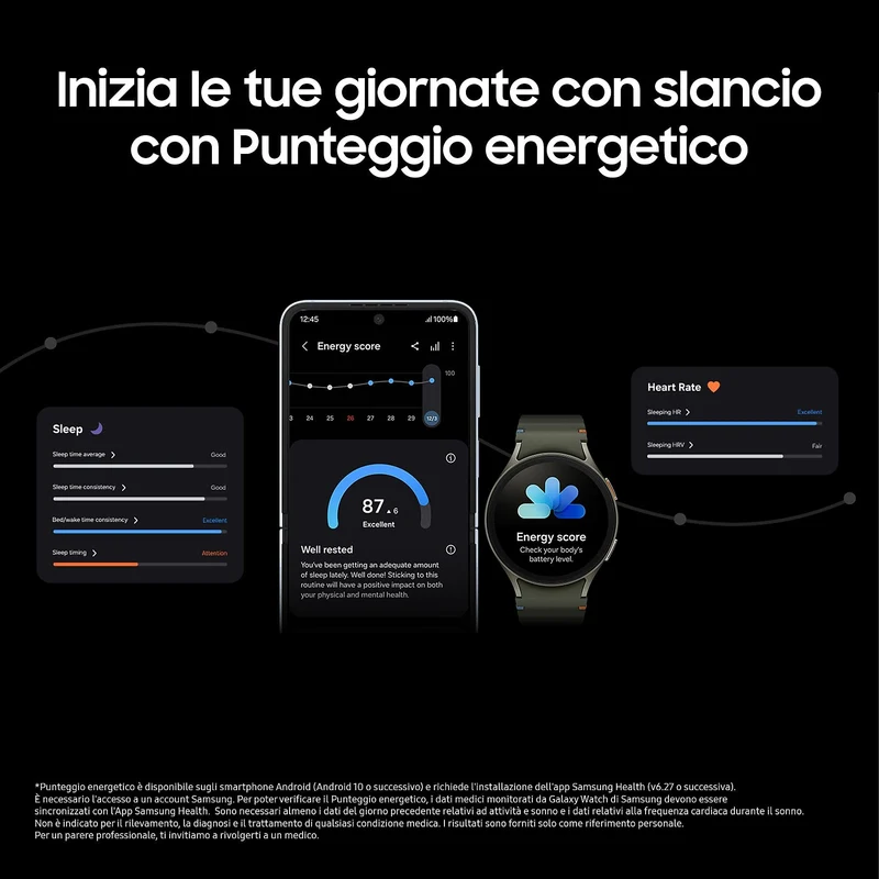 Samsung Smartwatch Galaxy Watch7 BT 40mm Khaki