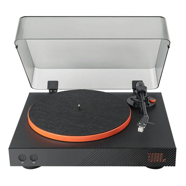 JBL Spinner BT Giradischi con trasmissione a cinghia Nero, Oro