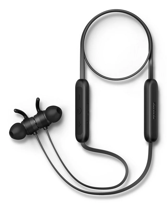 Philips Serie 1000 TAE1209BK/00 cuffia e auricolare Wireless In-ear, Passanuca Chiamate/Musica/Sport/Tutti i giorni Bluetooth Nero