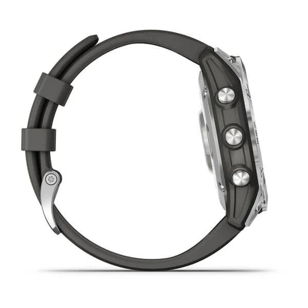 Garmin fenix 7 3,3 cm (1.3") MIP 47 mm Digitale 260 x 260 Pixel Touch screen Argento Wi-Fi GPS (satellitare)