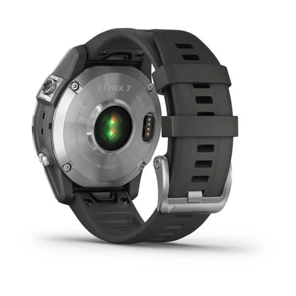 Garmin fenix 7 3,3 cm (1.3") MIP 47 mm Digitale 260 x 260 Pixel Touch screen Argento Wi-Fi GPS (satellitare)