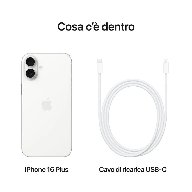 Apple iPhone 16 Plus 128GB Bianco