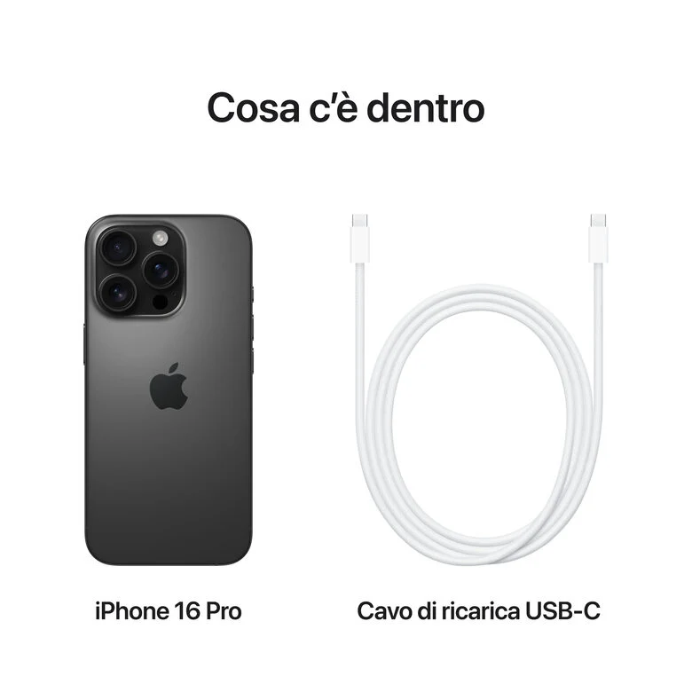 Apple iPhone 16 Pro 512GB Titanio Nero