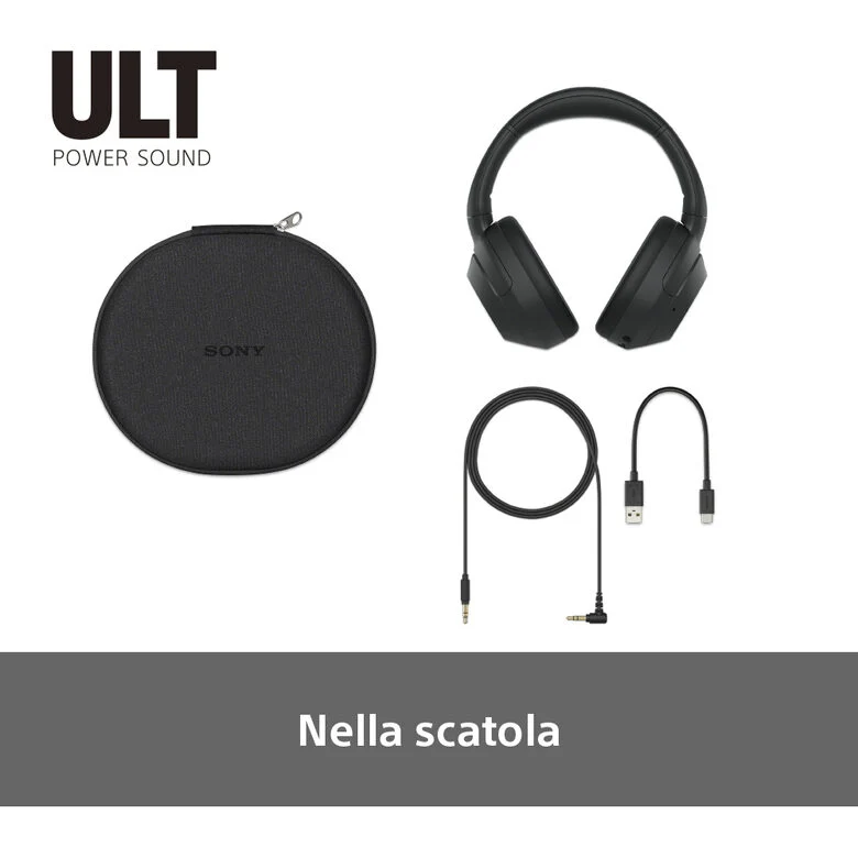 Sony Ult Wear Cuffie Bluetooth WHULT900NB Black