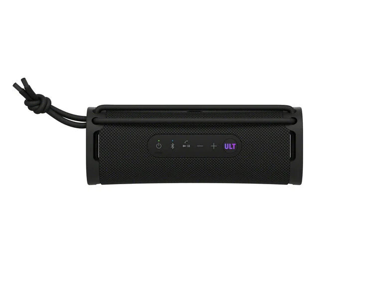 Sony ULT FIELD 1 Speaker portatile wireless Bluetooth con ULT POWER SOUND impermeabile, antipolvere, antiurto, fino a 12 ore Black