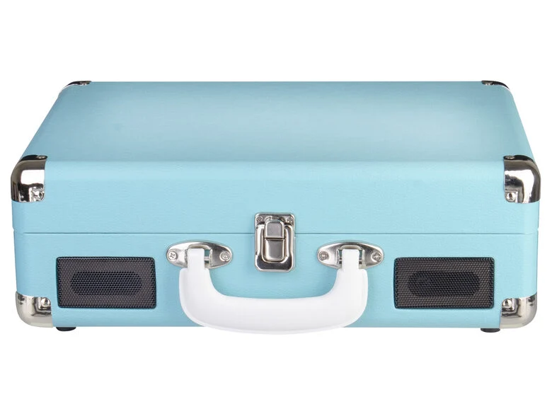 Trevi TT 1015 - lettore giradischi 33/45/78 giri, 2 altoparlanti stereo incorporati 3Wx2, Auto Stop, Presa cuffie, uscita RCA