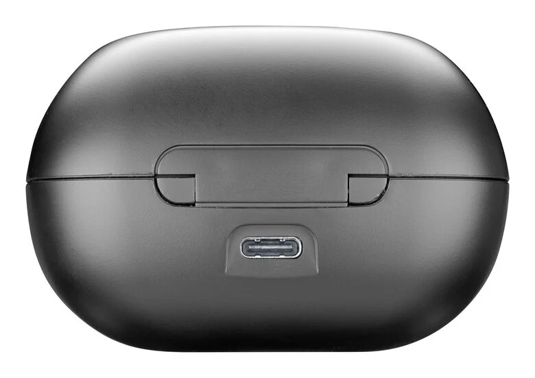 Cellularline SPRINTER Auricolare Bluetooth® con archetto modellabile e custodia di trasporto, con play time totale di oltre 30 ore ideali per lo sport Nero