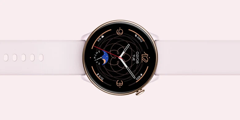 Amazfit GTR Mini 3,25 cm (1.28") AMOLED 42 mm Oro, Rosa GPS (satellitare)