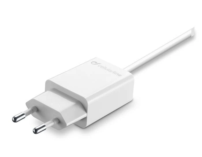 Cellularline WIRELESS FAST CHARGER KIT - iPhone X / 8 Plus / 8 Caricabatterie Wireless per dispositivi Apple Bianco
