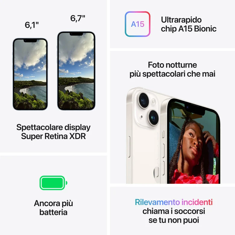 Apple iPhone 14 512GB Rosso
