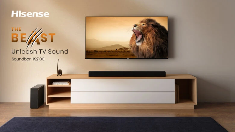 Hisense HS2100 altoparlante soundbar Nero 2.1 canali 240 W