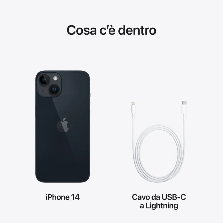 Apple iPhone 14 128GB Mezzanotte
