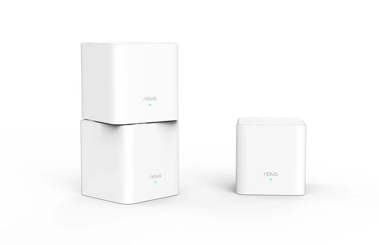 Tenda Nova MW3 router wireless Gigabit Ethernet Dual-band (2.4 GHz/5 GHz) 4G Bianco