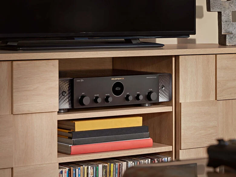 Marantz STEREO 70 S Amplificatore AV 2.2 stereo Slim, con HDMI 8K e streaming HEOS®