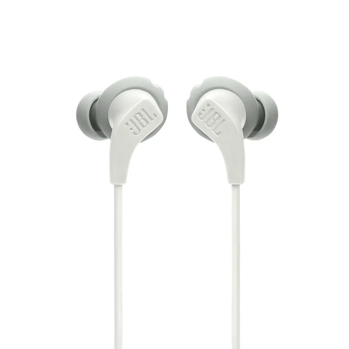JBL Endurance Run 2 Wired Cuffie Cablato In-ear Chiamate/Musica/Sport/Tutti i giorni Bianco