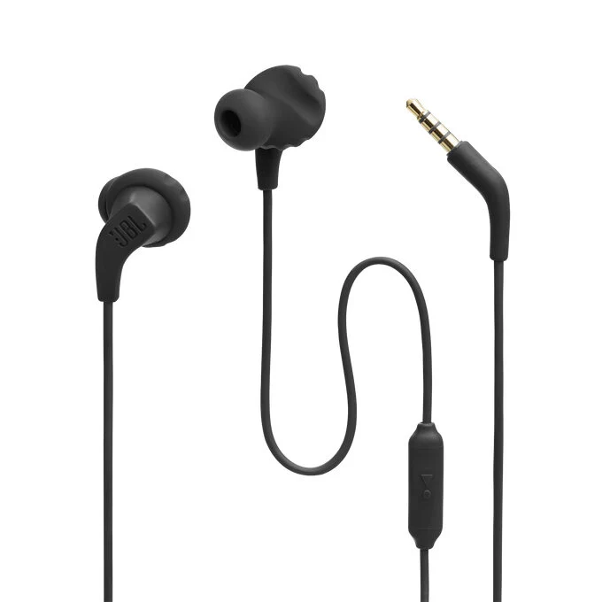 JBL Endurance Run 2 Wired Cuffie Cablato In-ear Chiamate/Musica/Sport/Tutti i giorni Nero