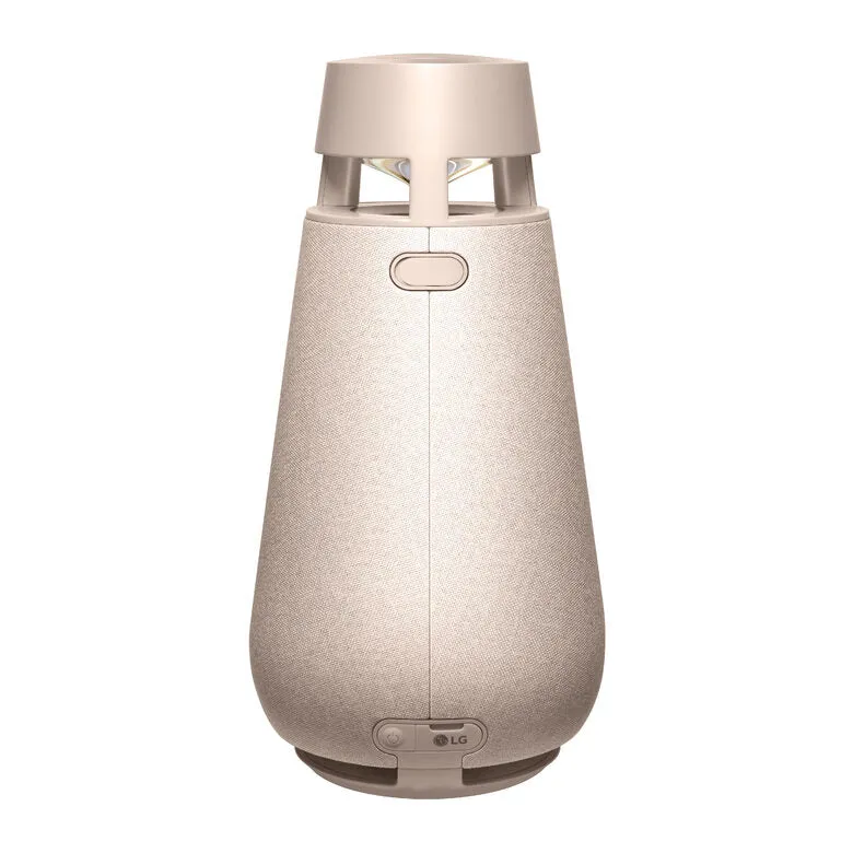 LG XBOOM 360 XO3, Speaker omnidirezionale 50W, Illuminazione, IP54, Bluetooth 5.1, Beige