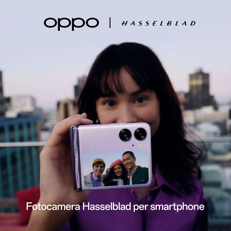 OPPO Find N2 Flip 17,3 cm (6.8") Doppia SIM Android 13 5G USB tipo-C 8 GB 256 GB 4300 mAh Nero