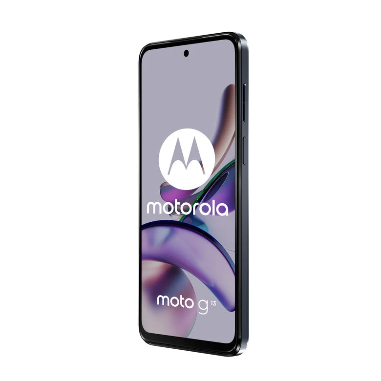 Motorola moto g13 (tripla fotocamera 50 MP, batteria 5000 mAH, Dolby Atmos Stereo Speakers, 4/128 GB espandibile, Display 6.53" 90Hz, NFC, Dual SIM, Android 13, cover inclusa