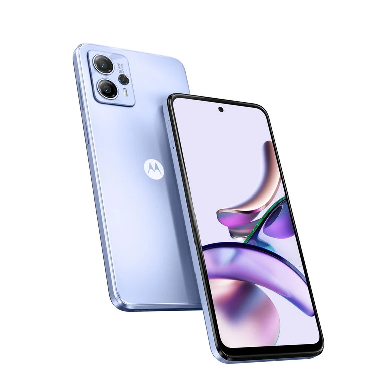 Motorola moto g13 (tripla fotocamera 50 MP, batteria 5000 mAH, Dolby Atmos Stereo Speakers, 4/128 GB espandibile, Display 6.53" 90Hz, NFC, Dual SIM, Android 13, cover inclusa