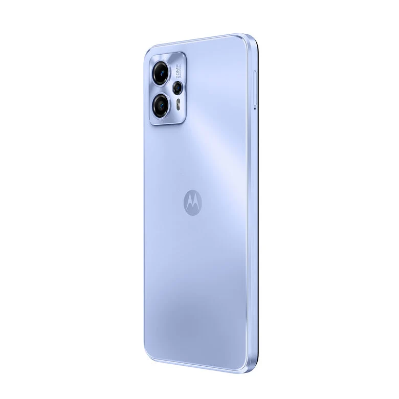 Motorola moto g13 (tripla fotocamera 50 MP, batteria 5000 mAH, Dolby Atmos Stereo Speakers, 4/128 GB espandibile, Display 6.53" 90Hz, NFC, Dual SIM, Android 13, cover inclusa