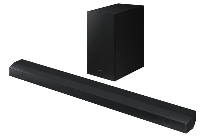 Samsung Soundbar HW-B650/ZF con subwoofer 3.1 canali 430W, audio 3D, suono bilanciato, uniforme e ottimizzato, bassi profondi