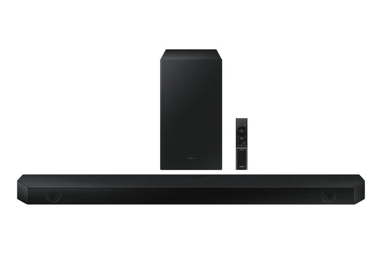 Samsung Soundbar HW-Q600B/ZF con subwoofer 3.1.2 canali 360W, suono immersivo e ottimizzato, effetto cinema surround, gaming mode